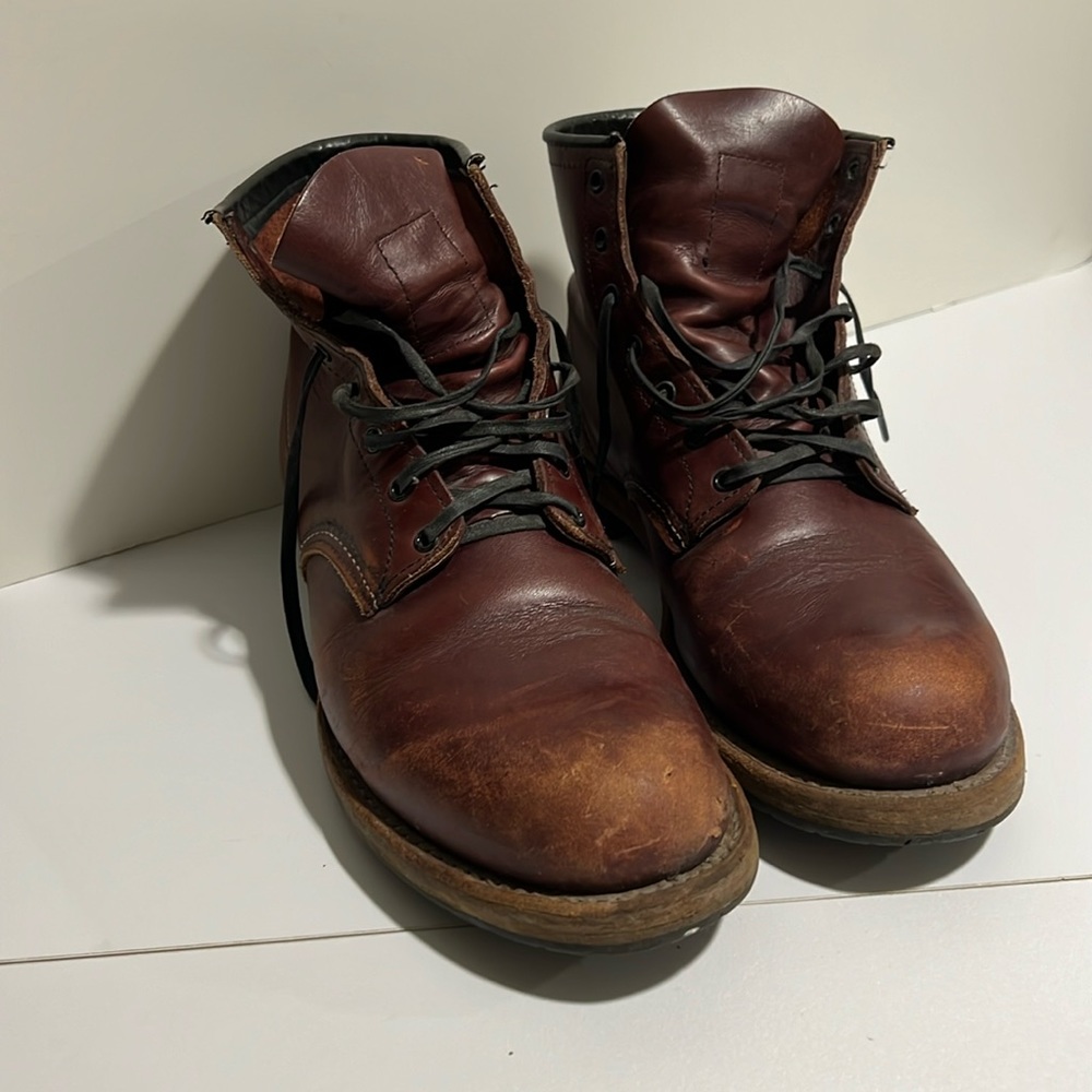 Red Wing 9011 Beckman 6” Round Toe Boot Size 11 Black Cherry